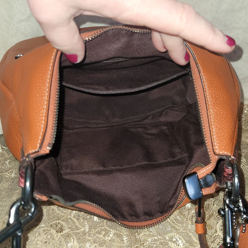 Coach  Leather Hobo Purse - Picture 3 of 8